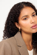 Hedvig - Classic Wide Hoop Earrings Stainless Steel - Gold