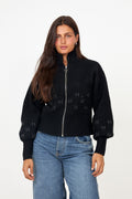 Märtha Jacket Short - Jet Black