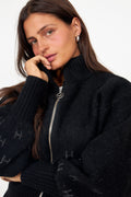Märtha Jacket Short - Jet Black