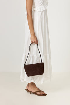 Bond Bag Suede - Chocolate