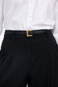 Nicola Belt - Black With Gold