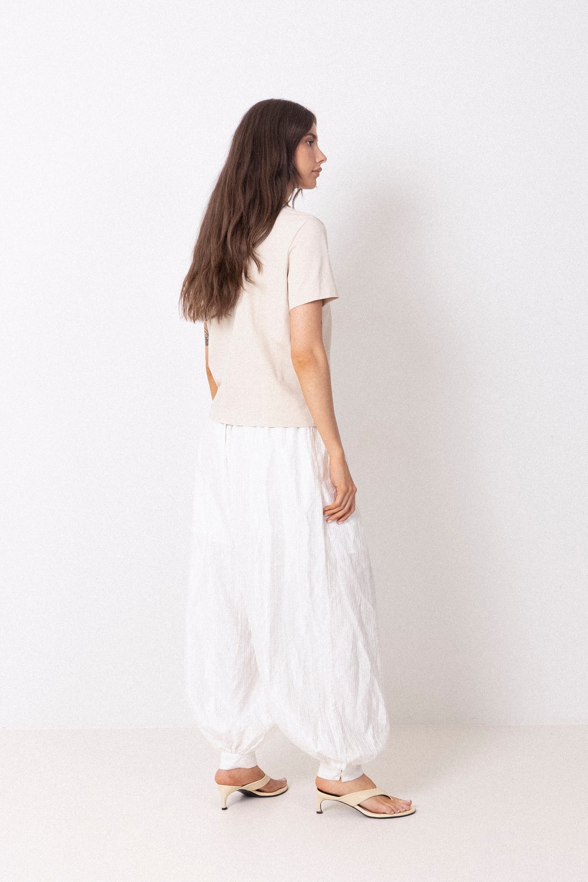 Essential Ss Boxy Tee - Oatmeal