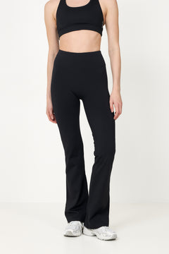 Flare High Waist Pant - Black