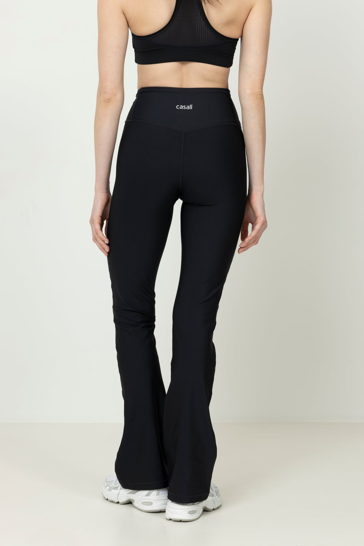 Soft Touch Flared Pants - Black