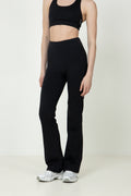Soft Touch Flared Pants - Black