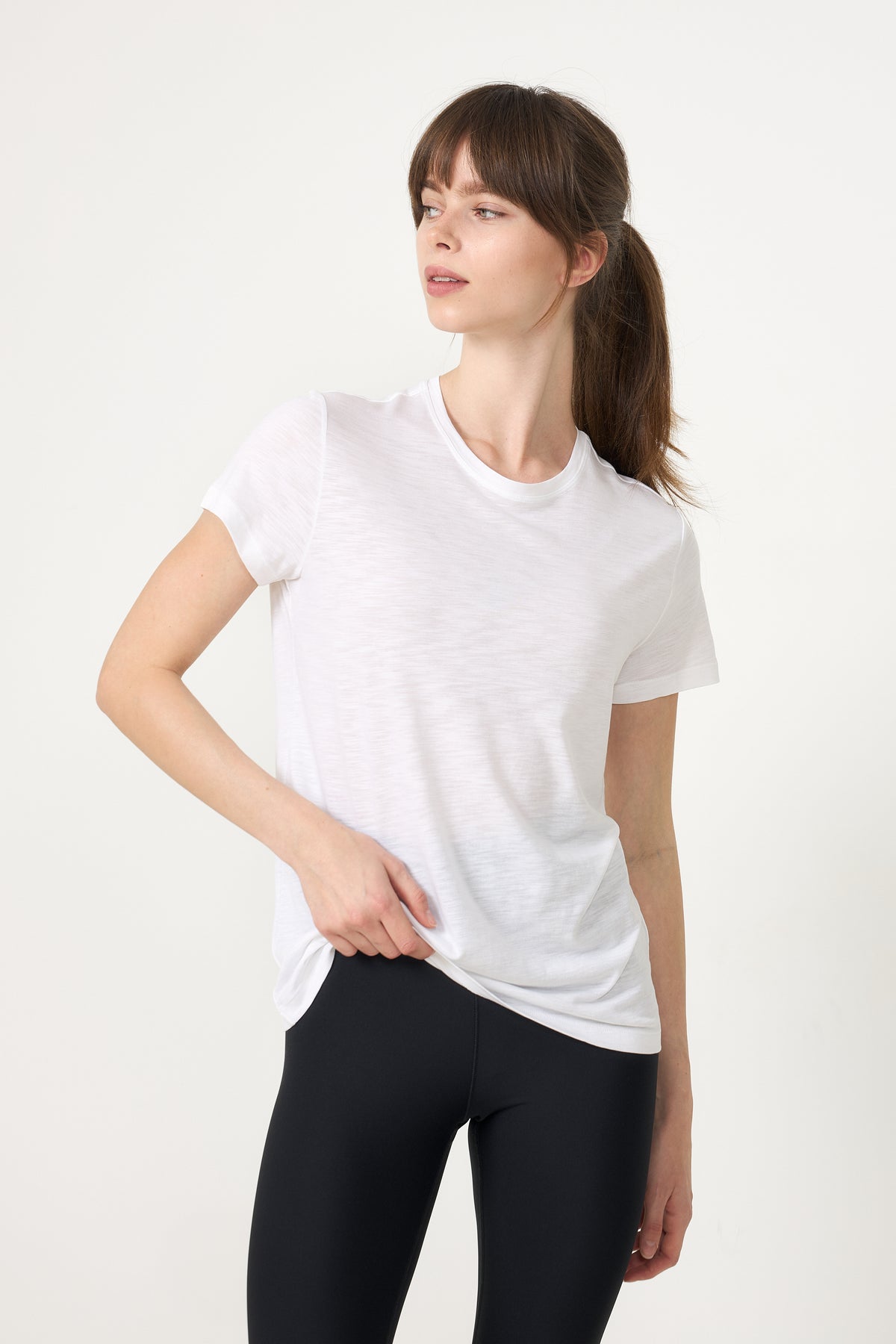 Soft Texture Tee - White