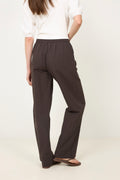 Sonar Linen Pants - Dark Brown