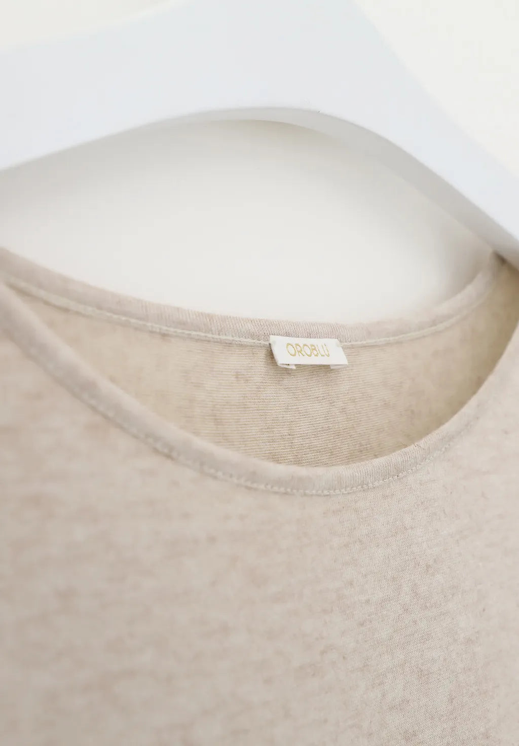 Perfect Line Cashmere Long Sleeve - Beige