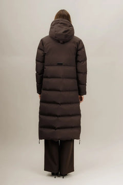 Ida Down Coat - Black Coffee