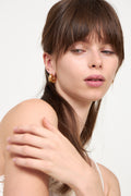 Sphere Hoops - Gold