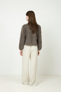 Amelia Chunky Cardigan - Brown