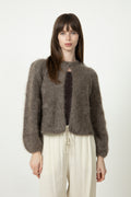 Amelia Chunky Cardigan - Brown