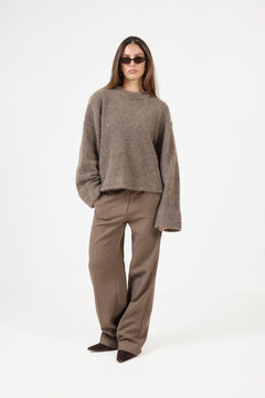 Niclas Short Sweater - Brown
