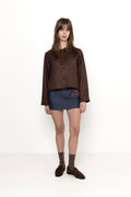 The Mini Skirt - Indigo