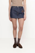 The Mini Skirt - Indigo