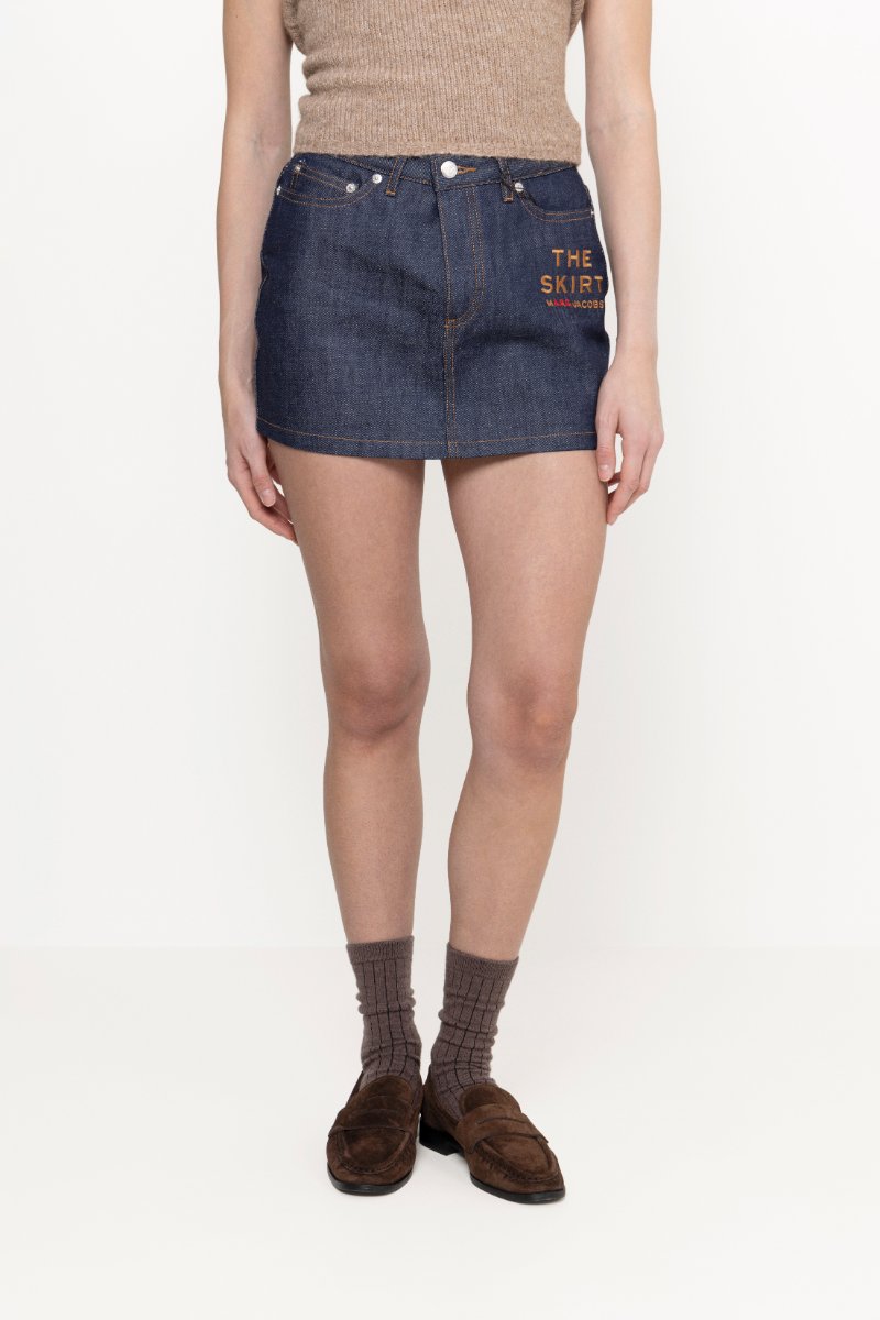 The Mini Skirt - Indigo