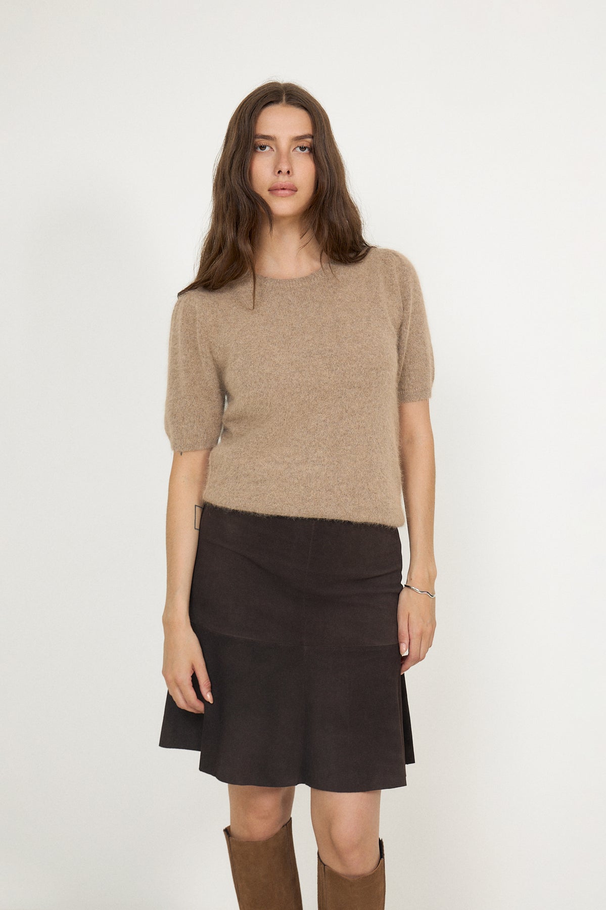 Leah Skirt - Brown