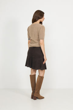 Leah Skirt - Brown