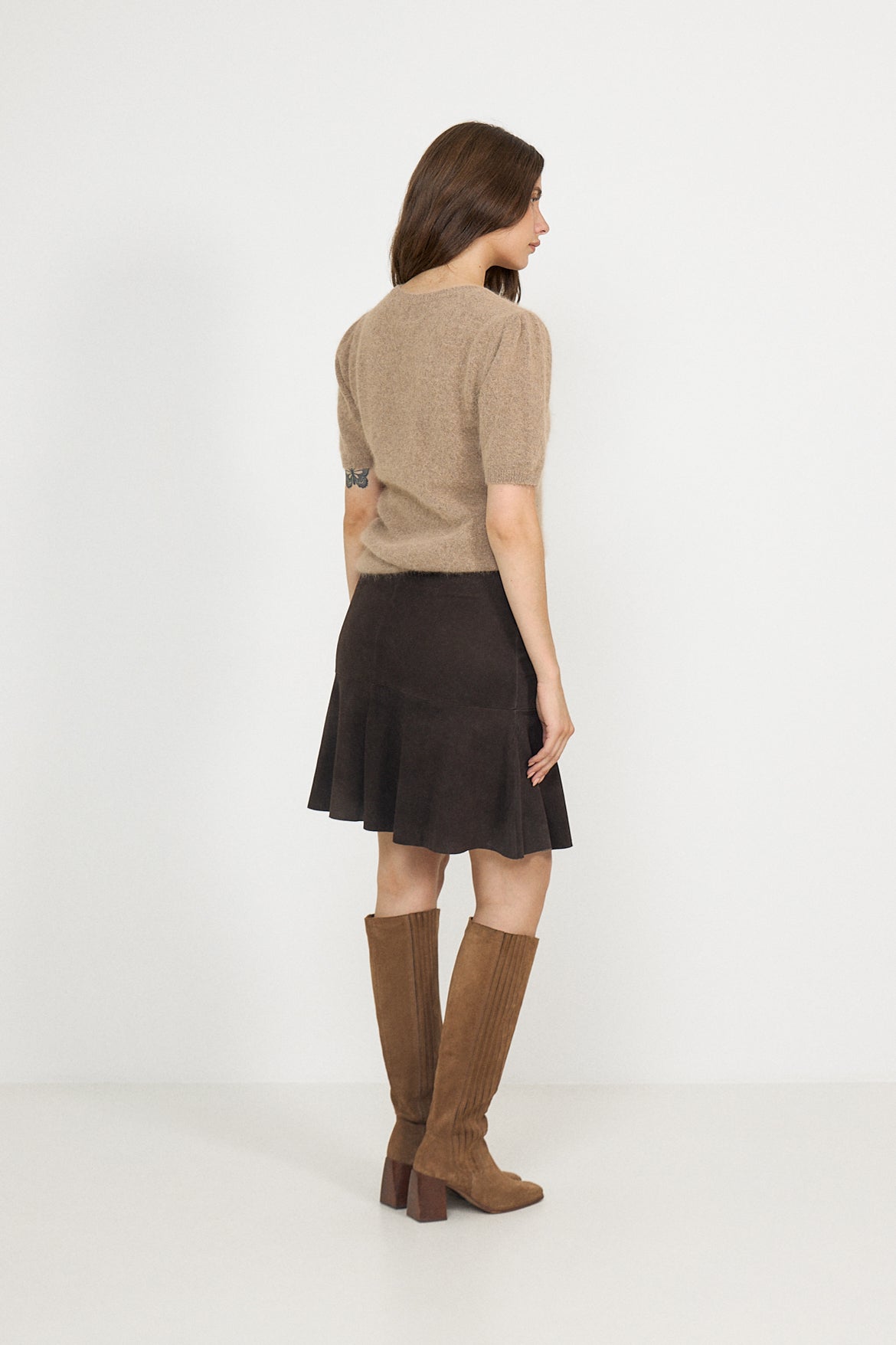 Leah Skirt - Brown