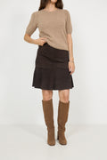 Leah Skirt - Brown