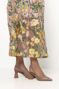 Biamaralyn Slingback Patent - Nougat