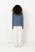 Sunny Polo - Blue Stripe