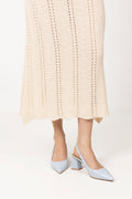Biamaralyn Slingback Patent - Sky Blue
