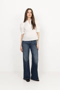 Roella Poplin Blouse - White