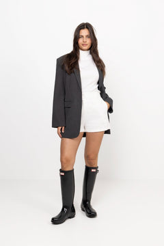 Womens Original Tall Gloss Boot - Black