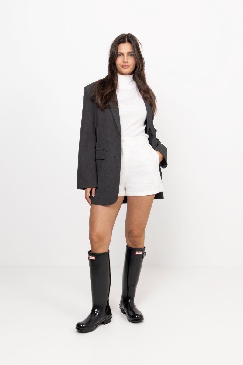 Womens Original Tall Gloss Boot - Black
