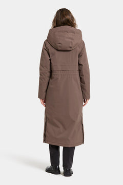 Melody Wns Parka Long - Mocha Brown