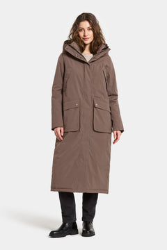 Melody Wns Parka Long - Mocha Brown