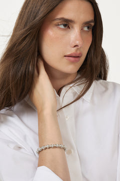 Wave Bracelet - Smoky Quartz