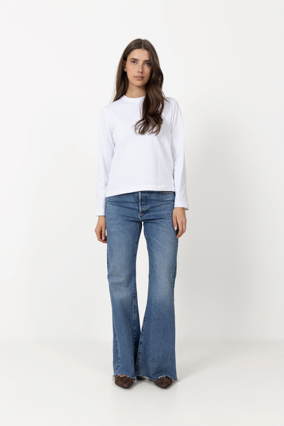 Sacamino Ls T-Shirt - White