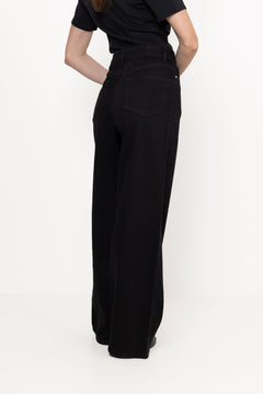 AaliaIW Bacca Jeans - Black Shattered Stones