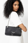 Rock II Grained Leather - Black
