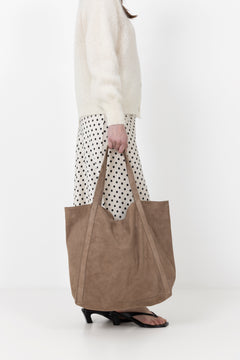 Suede Eden Bag - Adobe