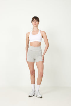 Sublime Folded Hotpants - Grey Melange
