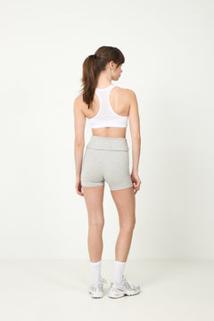 Sublime Folded Hotpants - Grey Melange