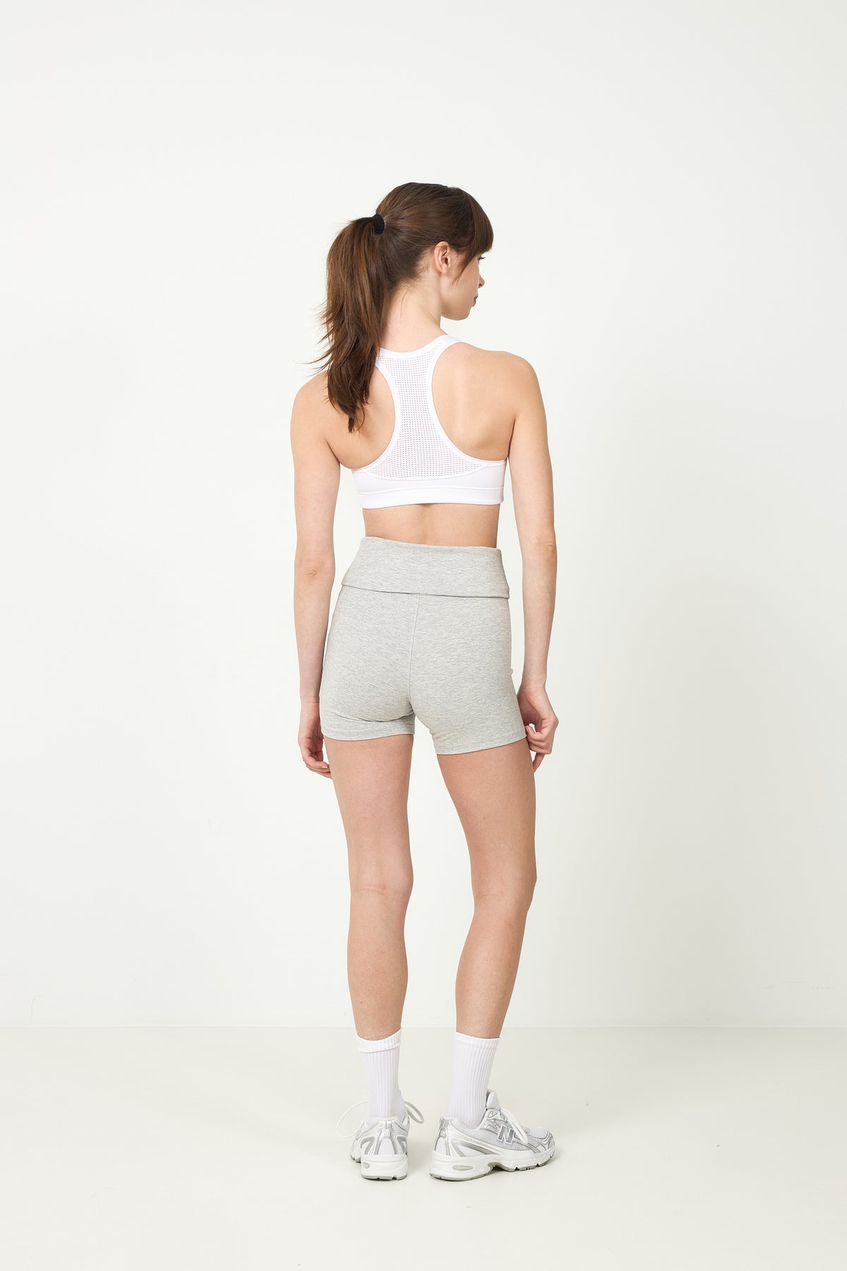 Sublime Folded Hotpants - Grey Melange