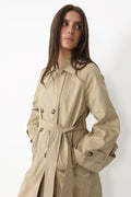 Anastasia Trench Coat - Beige