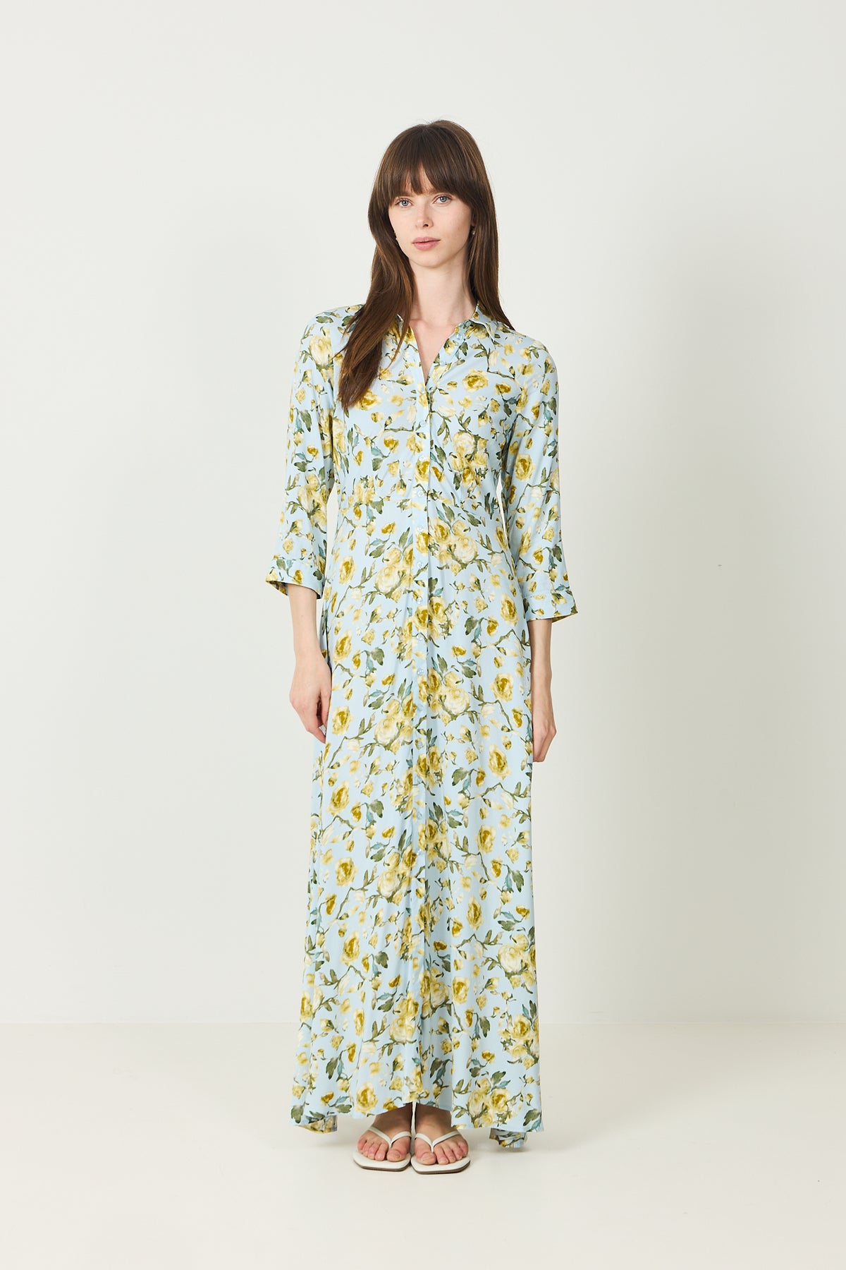 Yassavanna Long Shirt Dress - Skyway Matira