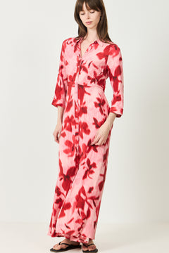 Yassavanna Long Shirt Dress - Moonlite Mauve Cammy