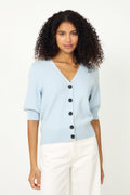 Yasfonny 2/4 Knit Cardigan - Skyway