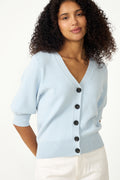 Yasfonny 2/4 Knit Cardigan - Skyway