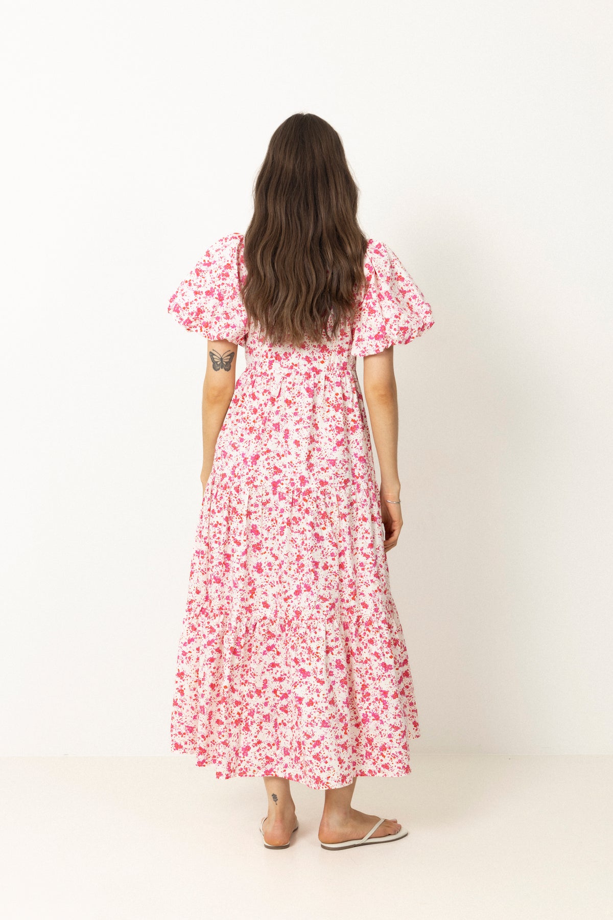 Yascolea Ss Ankle Dress - Pristine Donna