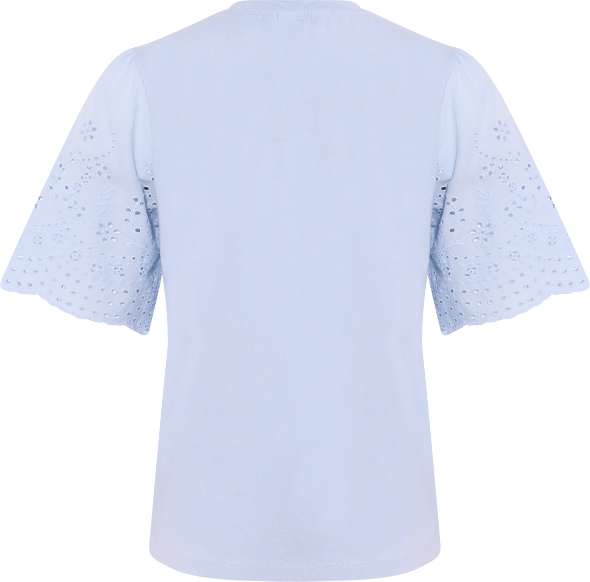 Yaslex Ss Top W. Emb Sleeves - Skyway
