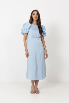Yaspella 2/4 Long Dress - Skyway
