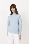 Yasfonny Ls Knit Pullover - Skyway
