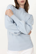 Yasfonny Ls Knit Pullover - Skyway